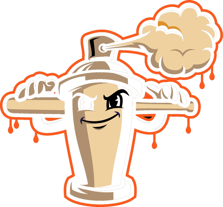 Throwie, the PA.I.NT mascot